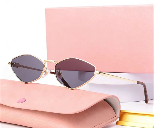 T588-1048 Polygonal women's sun shading personalized sunglasses