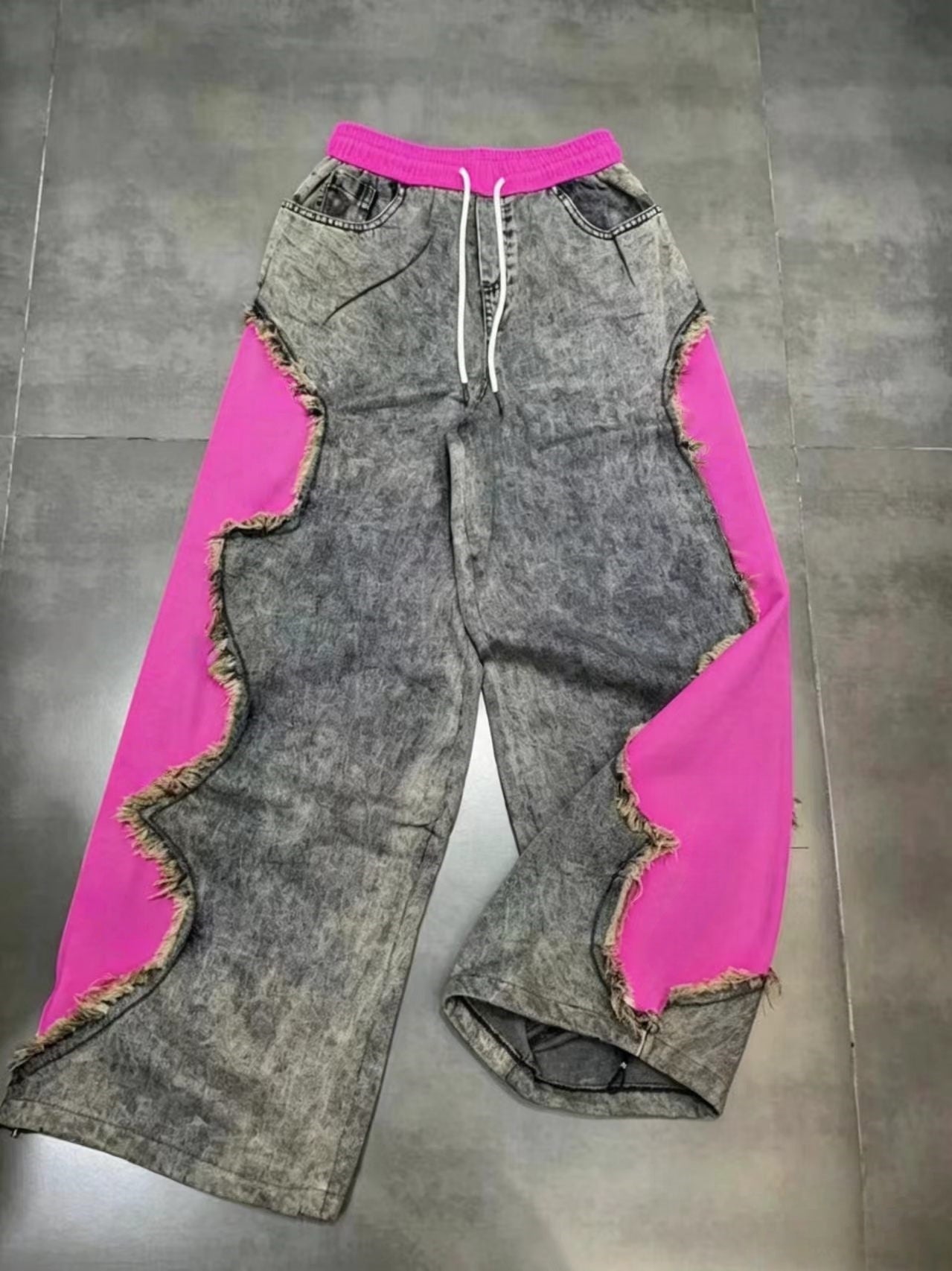 T588-1197 Sports loose casual wide leg pants
