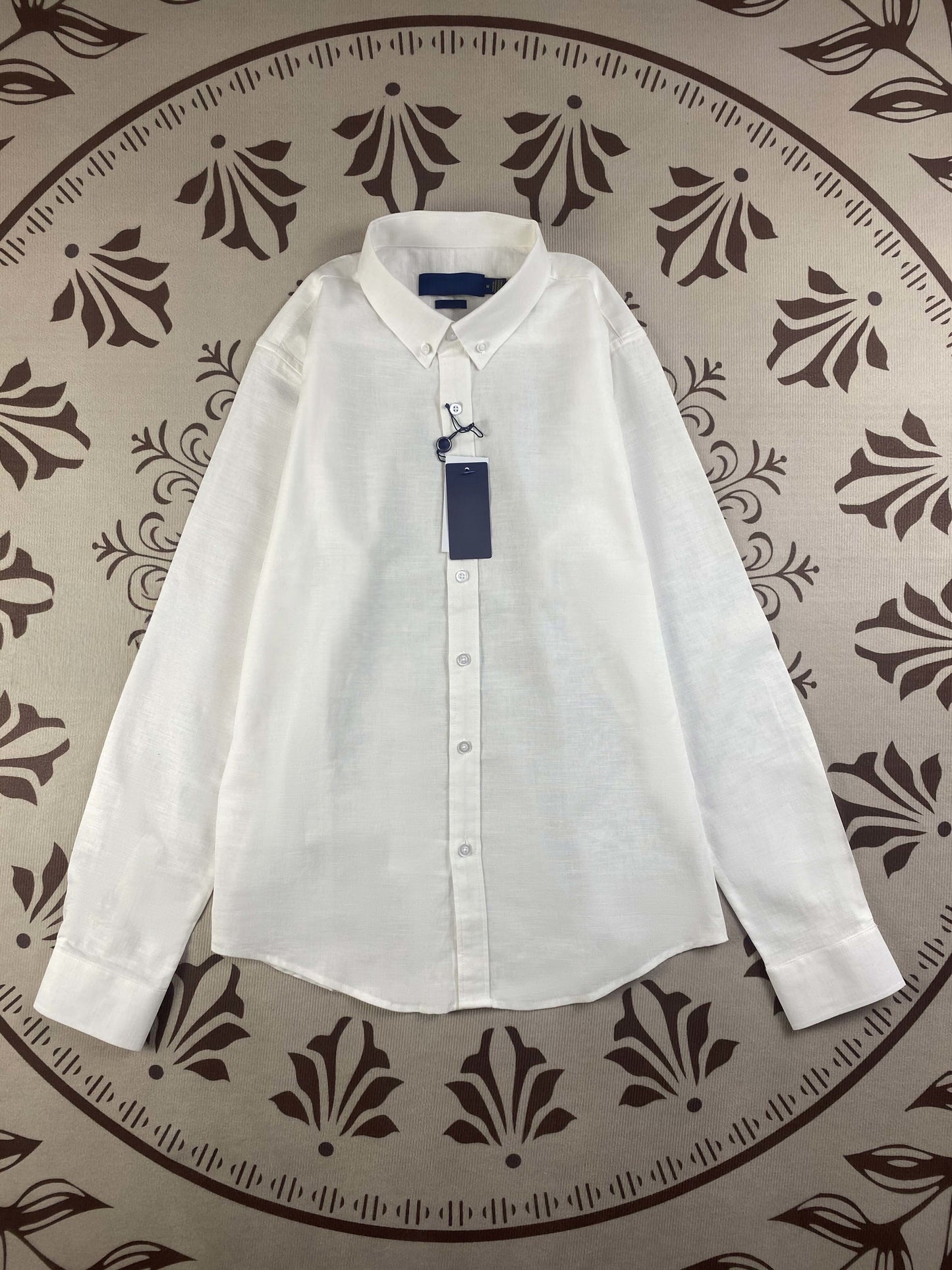 T588-875 Women's long loose casual shirt