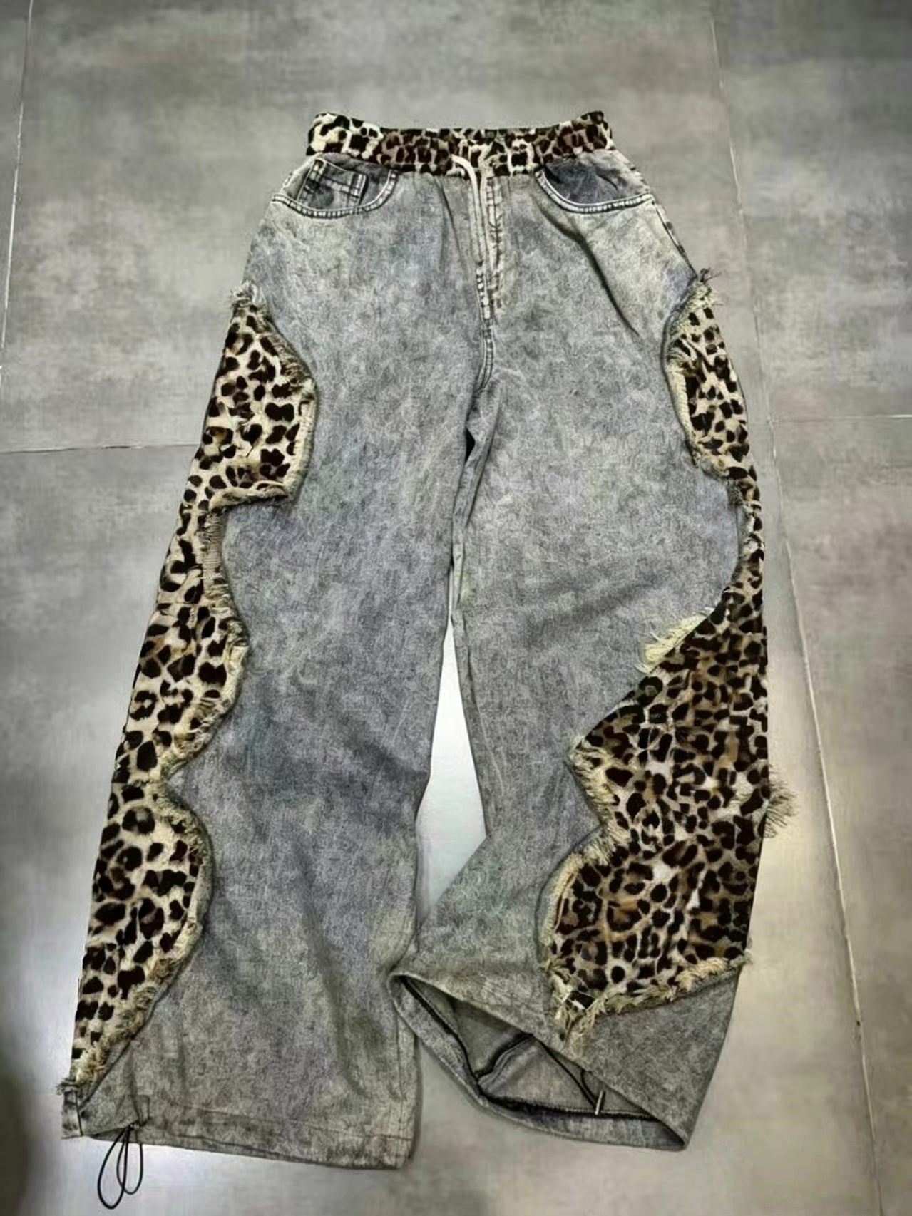 T588-1197  Sports loose casual wide leg pants