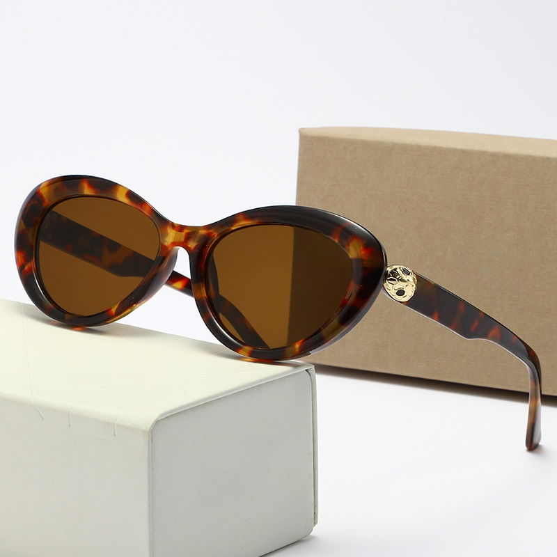 T588-1204 Retro cat eye sunglasses with sun shading